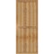 Ekena Millwork Framed Board-n-Batten Shutters, Rough Sawn Western Red Cedar, 26 7/8W x 66H, PR RBF06S26X066RWR - alternate 4